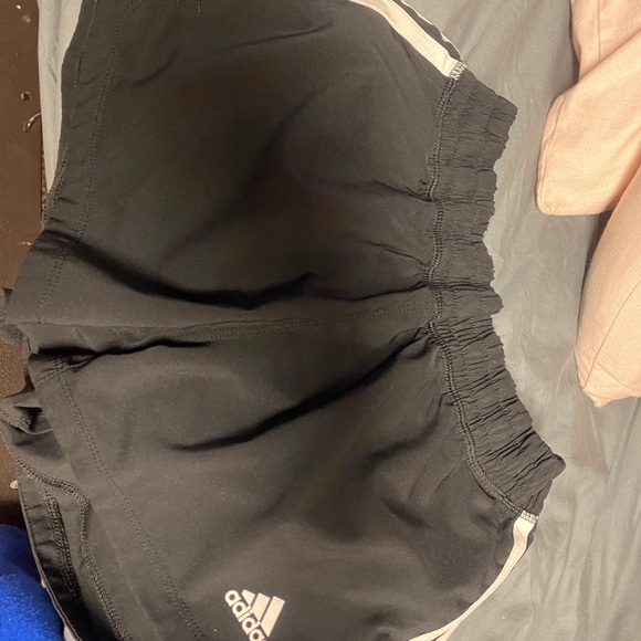 black adidas shorts sz small - Picture 3 of 4